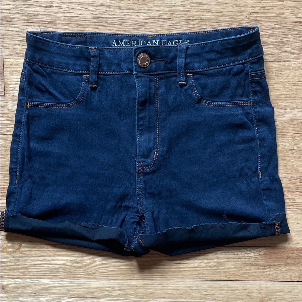 American Eagle Outfitters High Waisted Jean Shorts